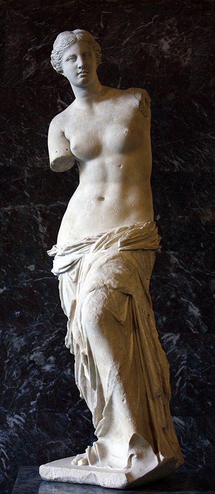 Венера Милосская. II в. до н.э. Лувр, Париж
