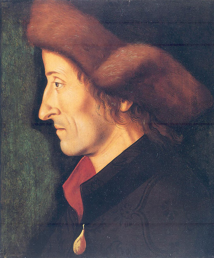 Ганс Бургкмайр. Портрет Себастьяна Бранта. 1508
