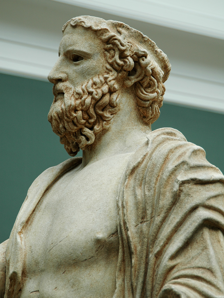 Анакреон. Древнегреческий лирический поэт, один из Девяти лириков
