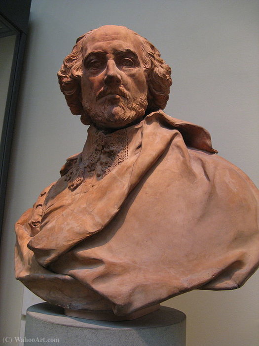 Статуя Шекспира в Британском музее. Скульптор Луи Франсуа Рубийак
