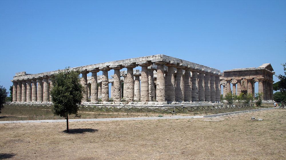 Храм Посейдона. V в. до н.э. Пестум
